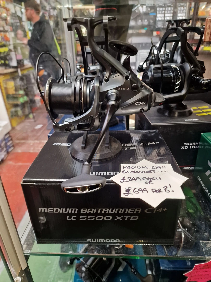 Parkfield Angling Centre Shimano Medium Baitrunner Ci4+ 5500 XTB - Deals On Sets 3 Parkfield Angling Centre Shimano Medium Baitrunner Ci4+ 5500 XTB - Deals On Sets