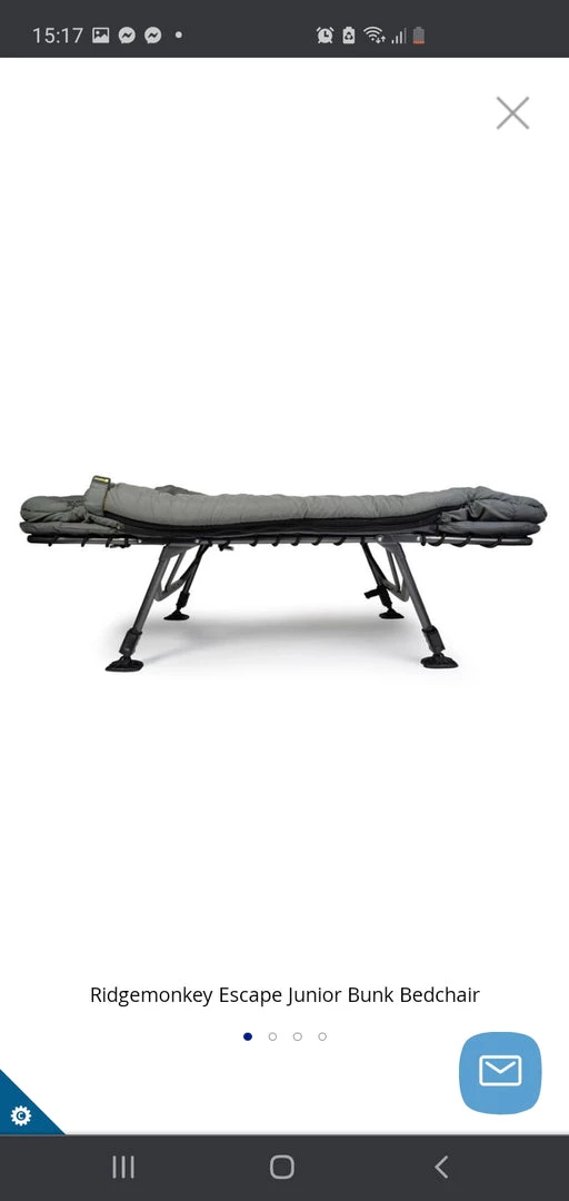 Beds Ridgemonkey Junior Bunk Sleep System 2 Beds Ridgemonkey Junior Bunk Sleep System