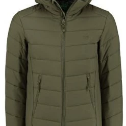 Korda Thermolite Puffer Jacket - Olive + Black *Free 1kg Boilies* Carp